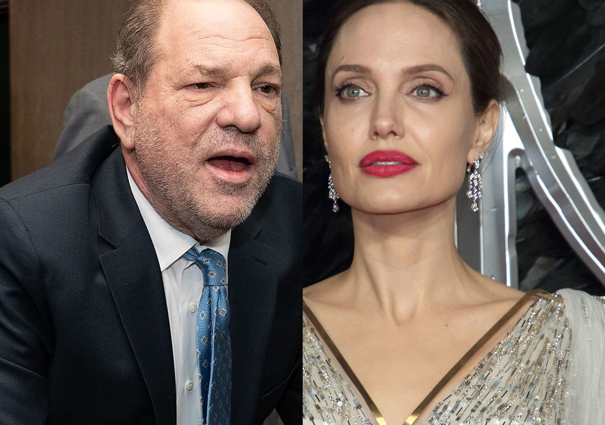Angelina Jolie wraca do tematu pracy dla Harveya Weinsteina