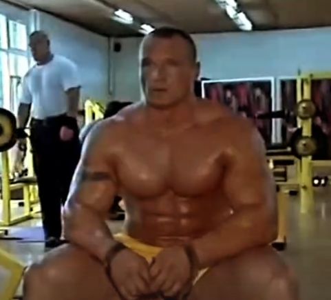 Muskulatura Pudzianowskiego przed 22 laty