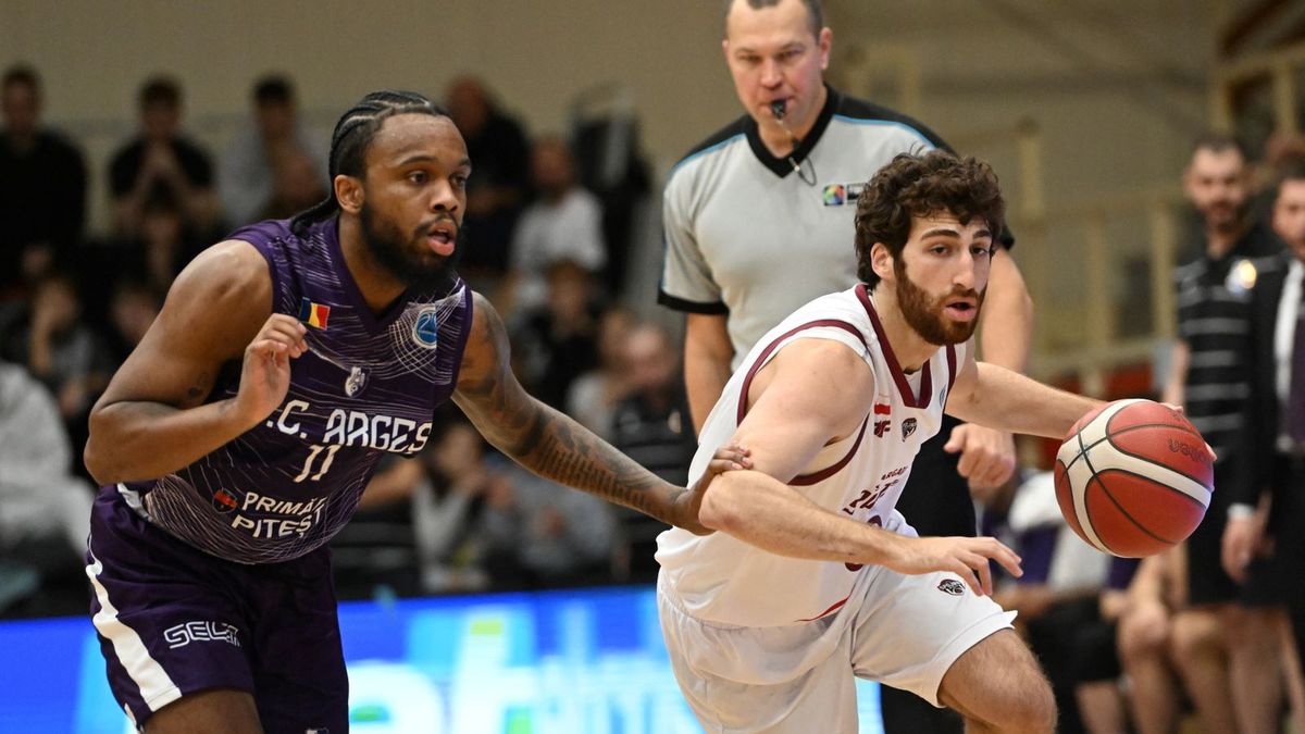 PAP / Marcin Bielecki / PGE Spójni Stargard vs  FC Arges Pitesti