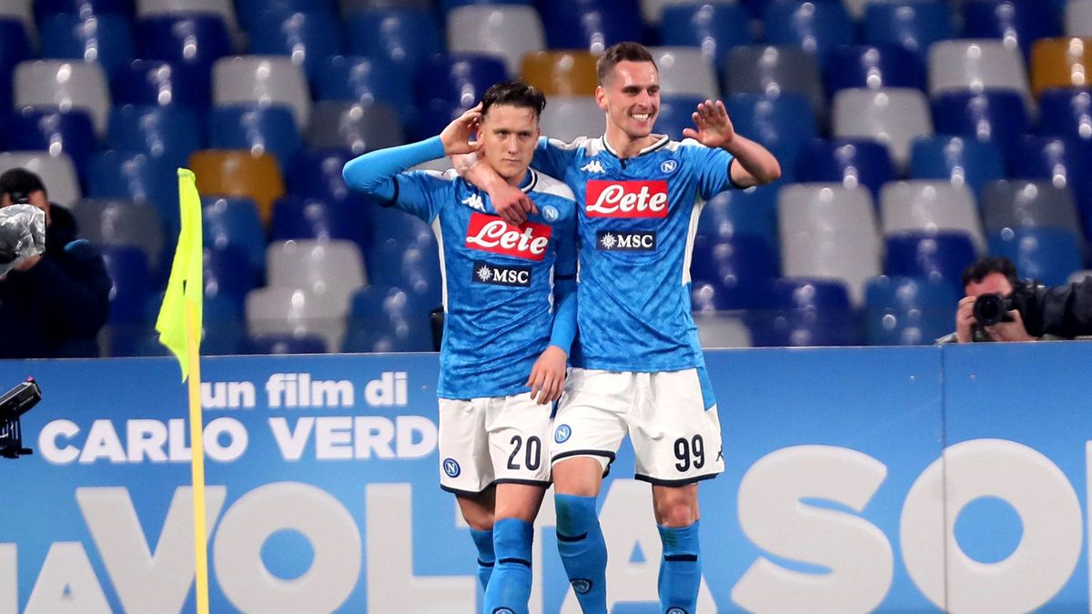 Zdjęcie okładkowe artykułu: Getty Images / MB Media / Na zdjęciu: Piotr Zieliński i Arkadiusz Milik w barwach SSC Napoli