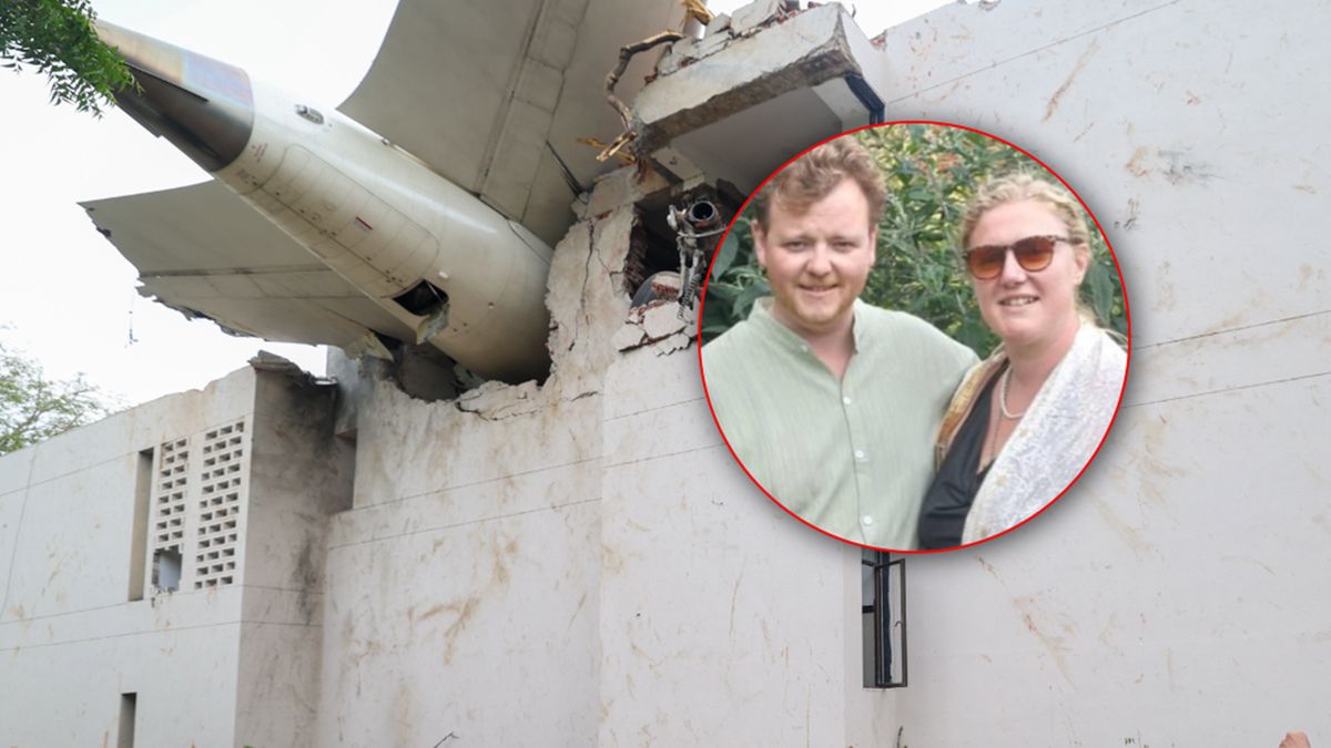 Owen Jackson i żona Phillipa. 31-latek uniknął śmierci.