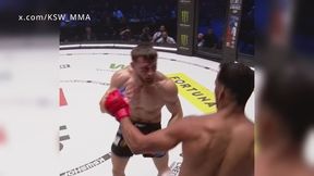 Ciężki nokaut na KSW. Zawodnik długo nie mógł dojść do siebie