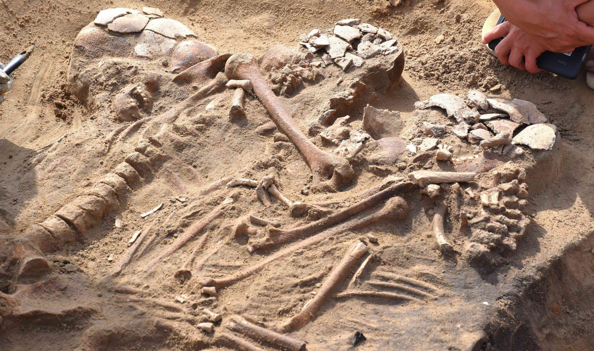 Niecodzienne odkrycie w Orłowie. Zbiorowy pochówek mezolityczny sprzed 8-9 tysięcy lat