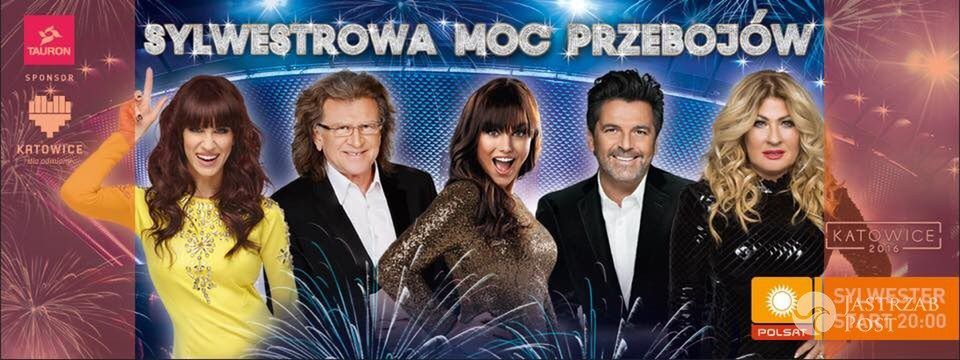 Plakat Sylwestrowej Mocy Przebojów 2016/17