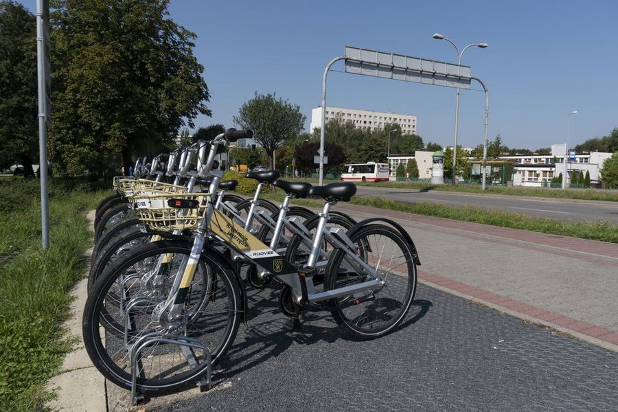 Jastrzębie-Zdrój. W mieście już niedługo będzie można korzystać z wypożyczalni rowerów.