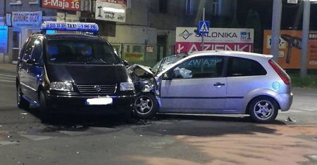 Zderzenie trzech aut w centrum Lublina. Nie działała sygnalizacja świetlna