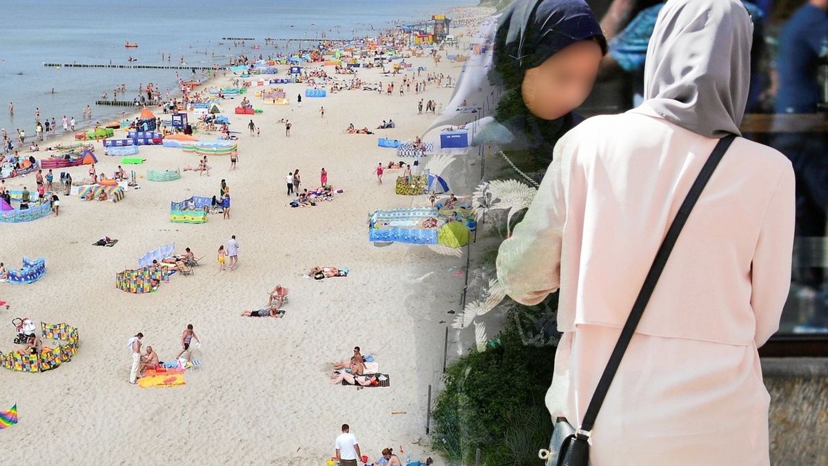 Arabscy turyści jeżdżą nad Morze Bałtyckie