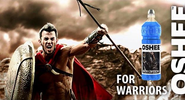Wojownicy ze Sparty i metamorfozy reklamują Oshee (wideo)