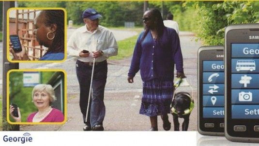 Georgie ułatwi życie niedowidzącym użytkownikom Androida 1