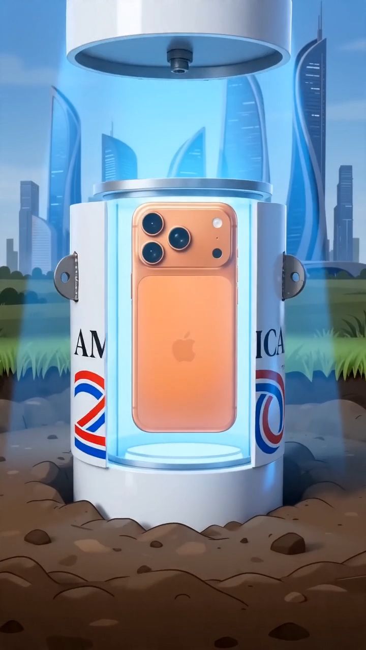 Zamknęli iPhone'a w "kapsule czasu". Wyjmą go z ziemi za 250 lat