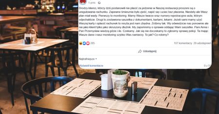Najedli się i uciekli z restauracji bez płacenia. Ich plan miał wadę