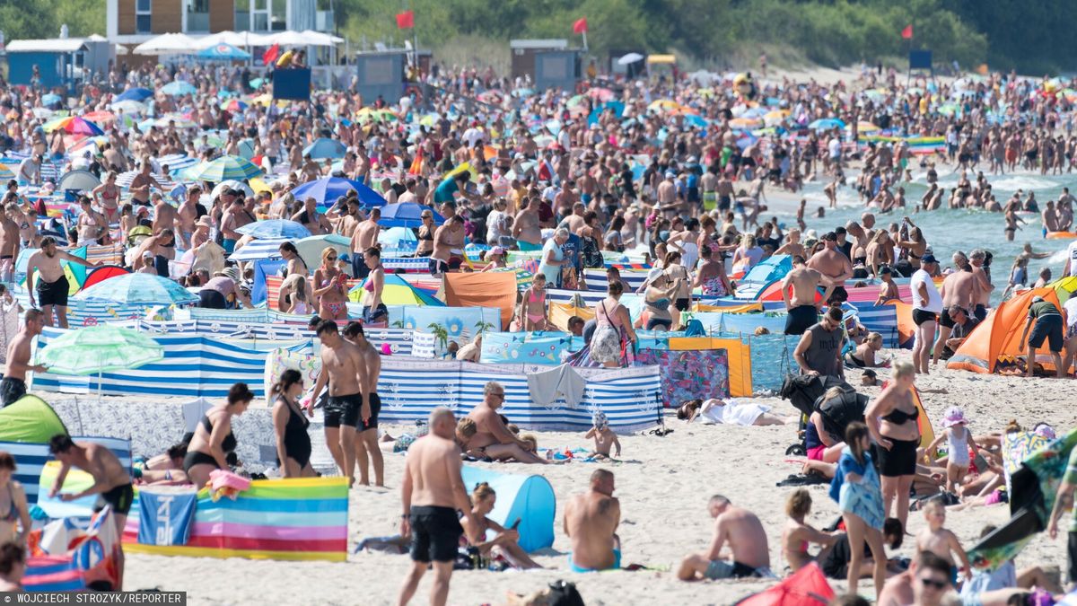 Wakacje 2021
24.07.2021 Wladyslawowo  Fot. Wojciech Strozyk/REPORTER
N/z: plaza
Wojciech Strozyk/REPORTER