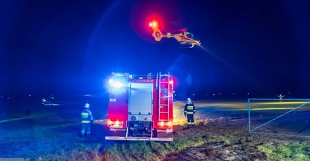 Pszczyna. Krok od tragedii. Mężczyzna potrącony przez pociąg