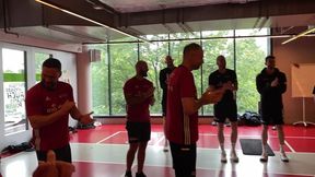 To miała być zwykła odprawa. Polscy siatkarze zaskoczyli trenera