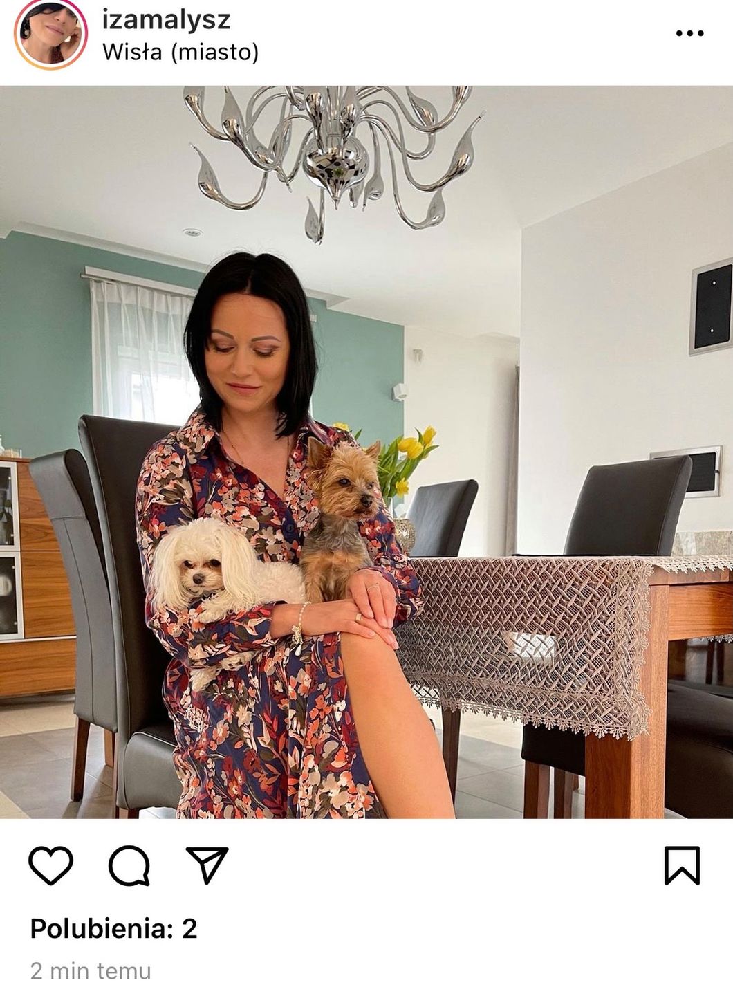 Iza Małysz pokazała salon