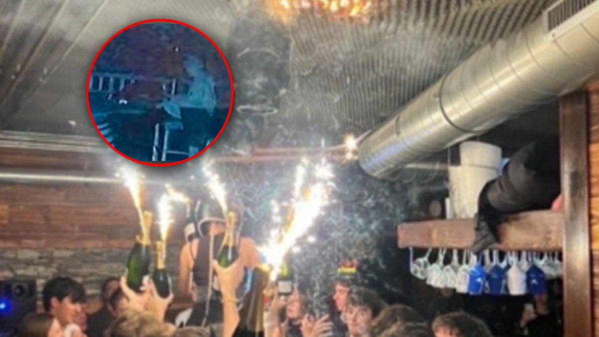 Pożar w barze w Szwajcarii.