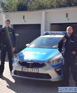 Wrocław. Stracił palce u dłoni podczas pracy. Policjanci okazali się bohaterami