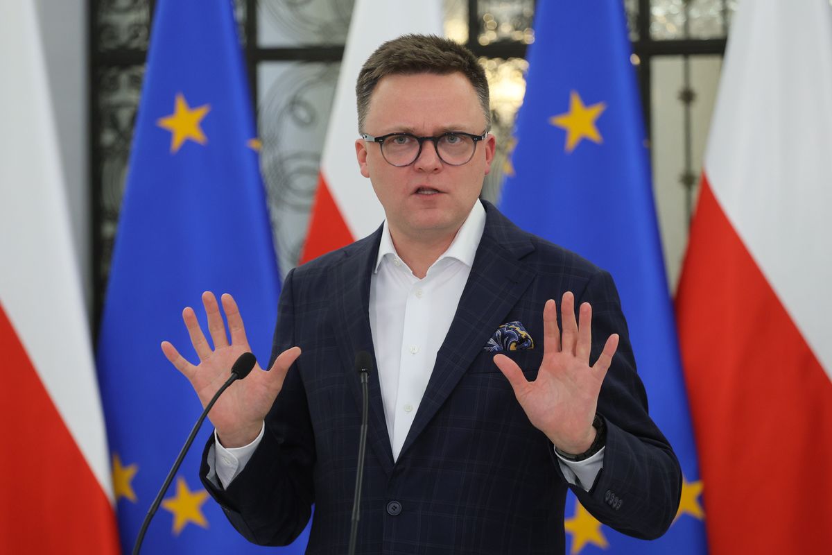 Szymon Hołownia został nowym marszałkiem Sejmu

