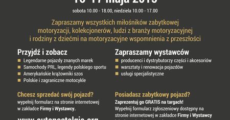 Autonostalgia Classic Gala Warszawa