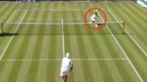 Ludzie wstali z miejsc! Szalone zagranie na Wimbledonie