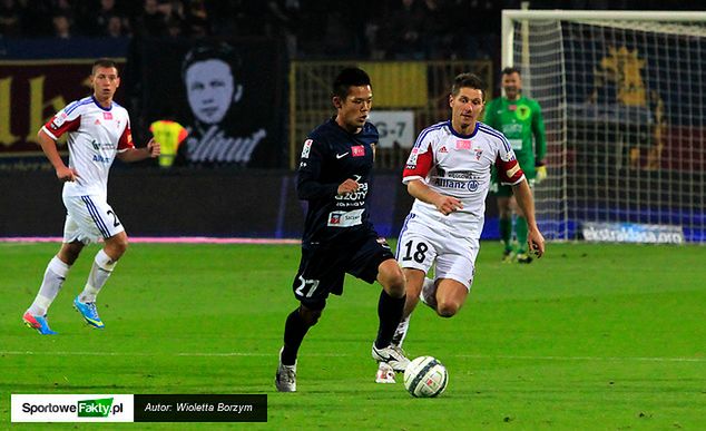 Takafumi Akahoshi tym razem nie zmierzy się z Górnikiem Zabrze