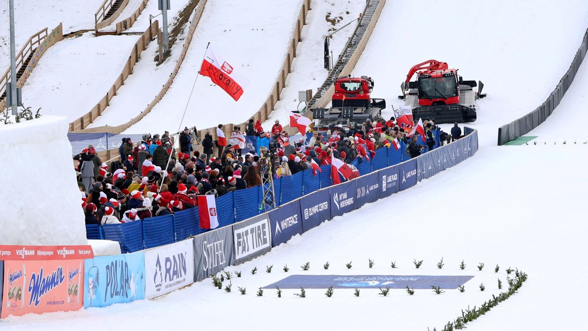 PAP / Marcin Cholewiński / Na zdjęciu: polscy kibice w Lake Placid