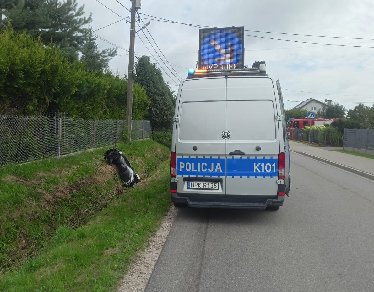 Bartkowice: Motocyklista zginął w tragicznym wypadku