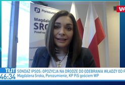 Niepokojący sondaż dla PiS. Magdalena Sroka komentuje