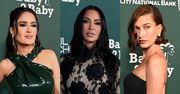 Plejada gwiazd na gali dobroczynnej: Kim Kardashian, Hailey Bieber,  Salma Hayek i inni (ZDJĘCIA)