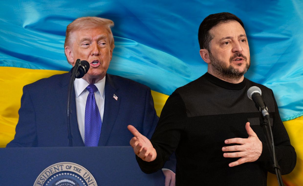 Trump o Zełenskim: "Ma teraz jeszcze mniej kart"