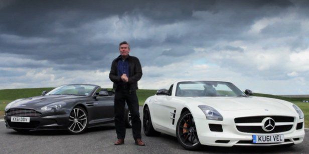 Tiff Needell wybiera pojazd na lato: Mercedes-Benz SLS AMG Roadster vs Aston Martin DBS Volante [wideo]