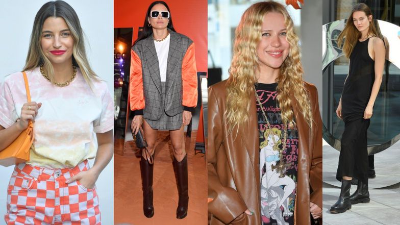 Celebryci na imprezie marki obuwniczej