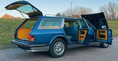 Bentley Turbo R Val-d'Isère to jedno z najrzadszych kombi świata. Miał go sułtan Brunei