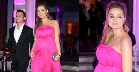 Ciężarna Socha z mężem na gali "Glamour"! (ZDJĘCIA)