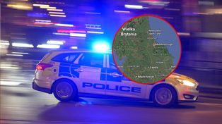 Wypadek w Wielkiej Brytanii z udziałem radiowozu. Kilka osób nie żyje