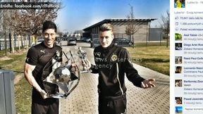 "Lewy" prezentuje trofeum, internauci wolą komentować jego... biceps