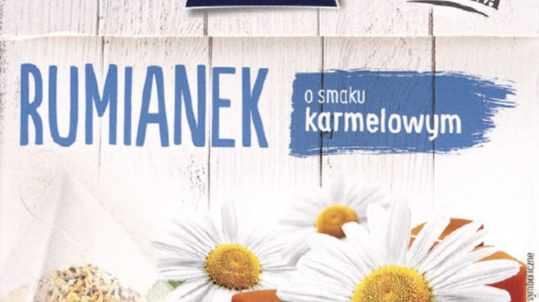 Herbatka ziołowa Rumianek o smaku karmelowym została wycofana ze sklepu
