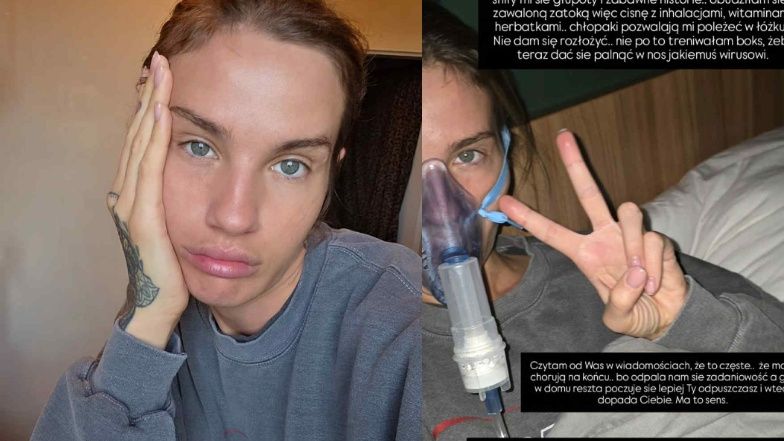 Syn Gilon chorował na COVID-19. Teraz ona zmaga się z wirusem