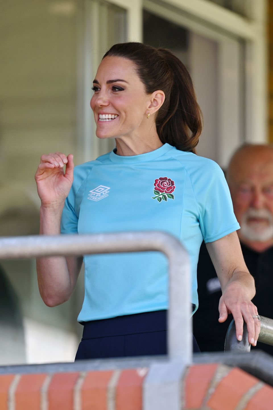 Kate Middleton gra w rugby
