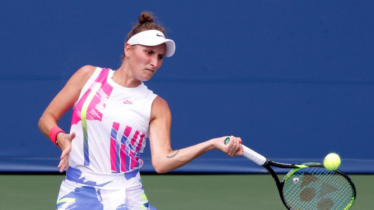 PAP/EPA / JASON SZENES / Na zdjęciu: Marketa Vondrousova