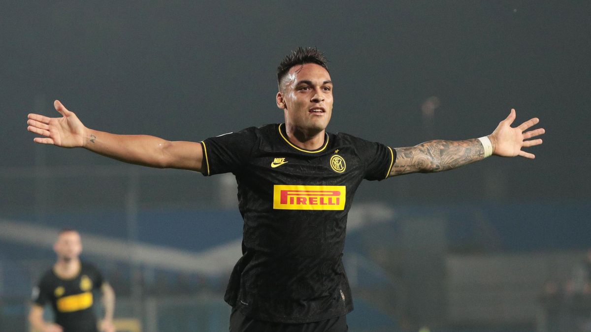 PAP/EPA / FILIPPO VENEZIA / Na zdjęciu:  Lautaro Martinez