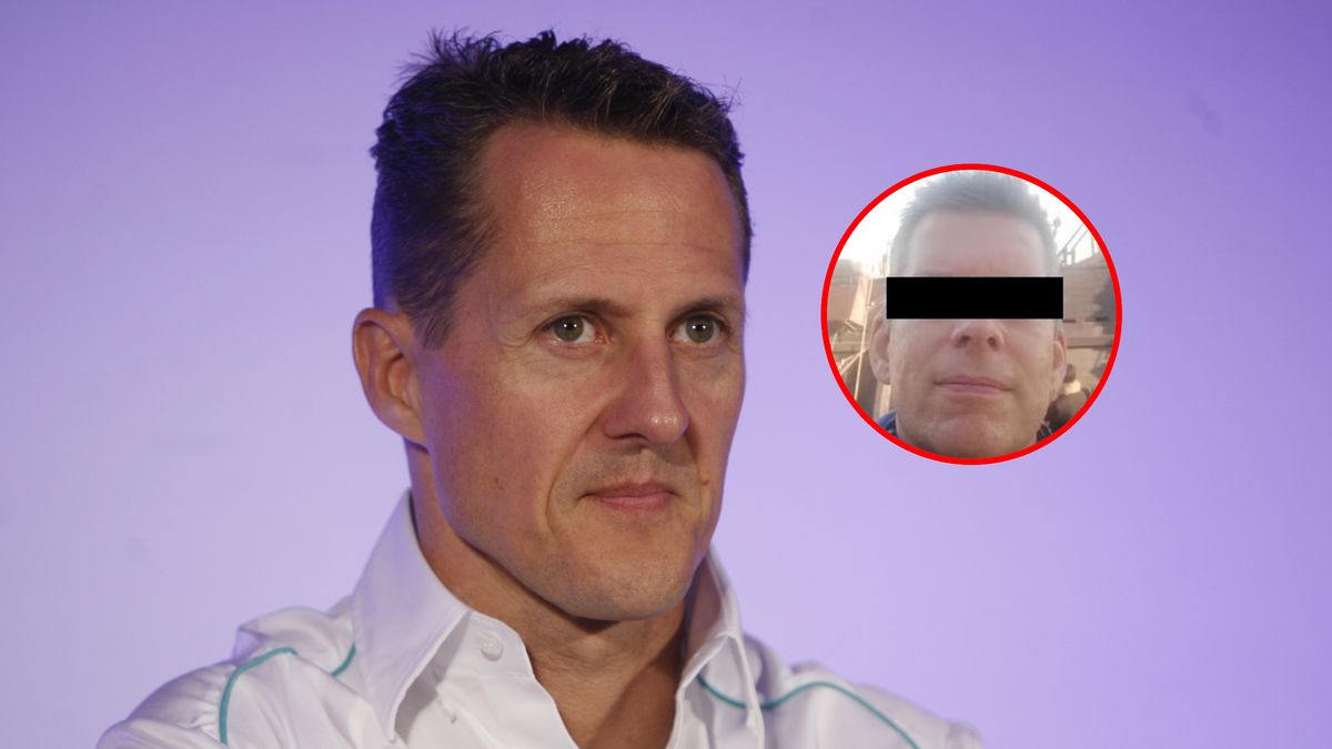 Getty Images / K. Asif/The India Today / Na zdjęciu: Michael Schumacher, w kółku oskarżony Markus F.