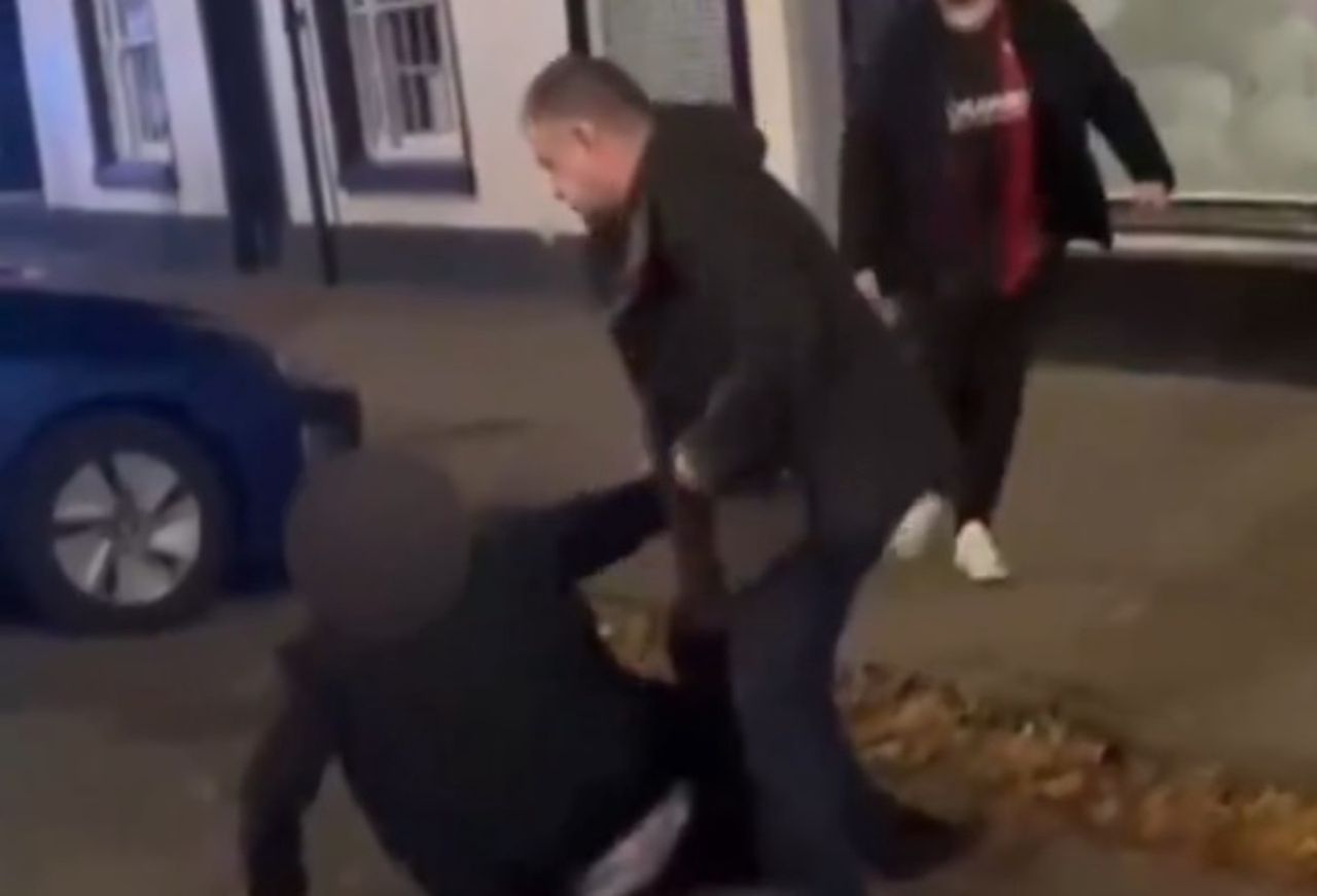 A British Labour Party MP beat a man on the street.