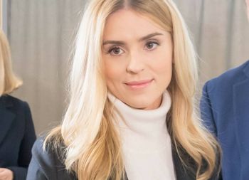 Kasia Tusk w jesiennej odsłonie. Tak wystylizowała "slip skirt"