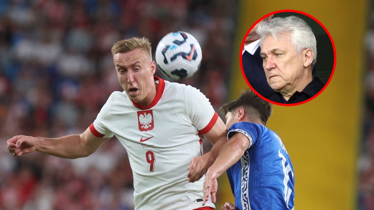 PAP/EPA / Michał Meissner / WP SportoweFakty / Krzysztof Porębski / Na zdjęciu: Adam Buksa i Henryk Kasperczak