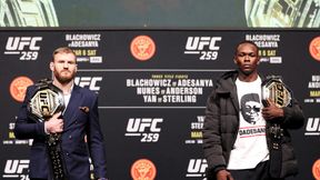 MMA. UFC 259. Wyniki ważenia. Jan Błachowicz znacznie cięższy od Israela Adesanyi