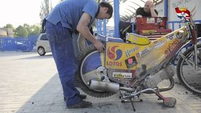 Trening gdańszczan przed meczem z Polonią Bydgoszcz (2011)