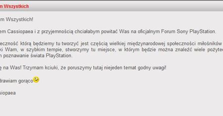 Posiadacze PS3 nie gęsi i swoje forum mają