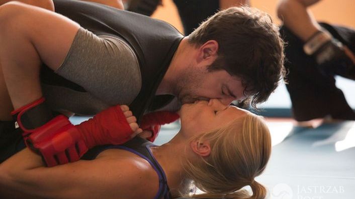 Na dobre i na złe odcinek 616, Aneta Gniewosz (Natalia Rybicka), Adam (Grzegorz Daukszewicz)