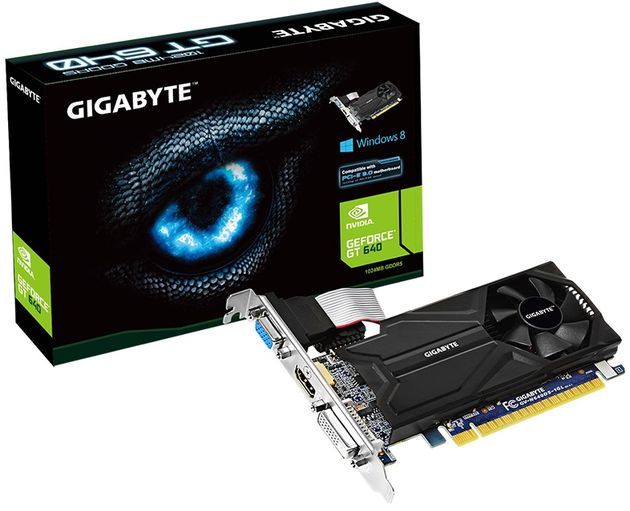 Gigabyte GeForce GT 640 karta graficzna zdjęcie opakowanie